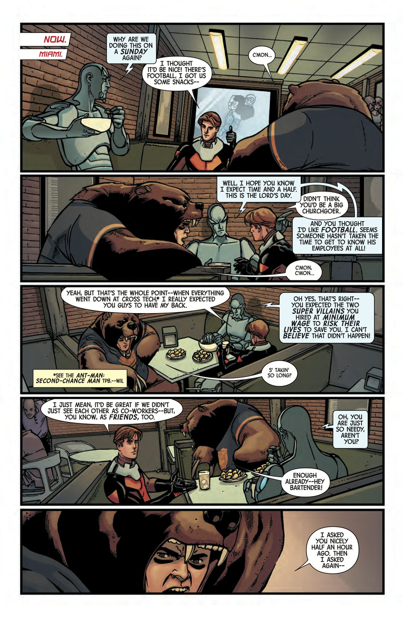 Illustration for article titled Exclusive Marvel preview: Hank Pym and Scott Lang team up in Ant-Man Annual #1